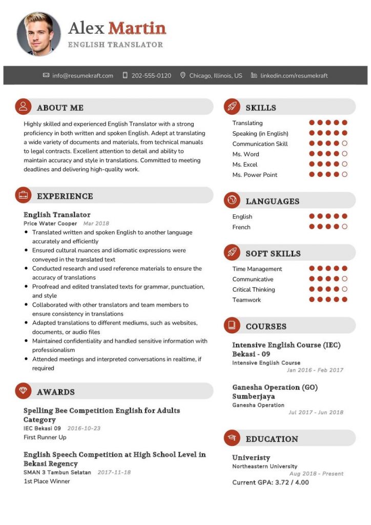 Education Resume Examples - Page 5 of 18 in 2024 - ResumeKraft