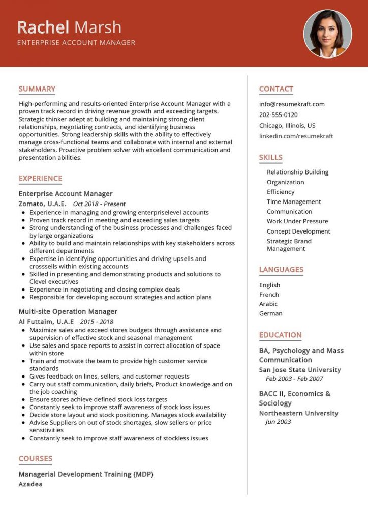 1200+ Professional Resume Samples for 2023 | ResumeKraft