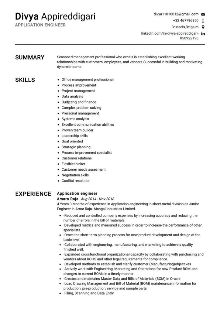 1200 Professional Resume Samples For 2024 ResumeKraft   IT Director CV Sample 724x1024 