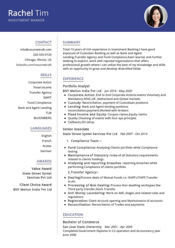 Accounting Finance Resume Samples - Page 3 of 13 in 2024 - ResumeKraft