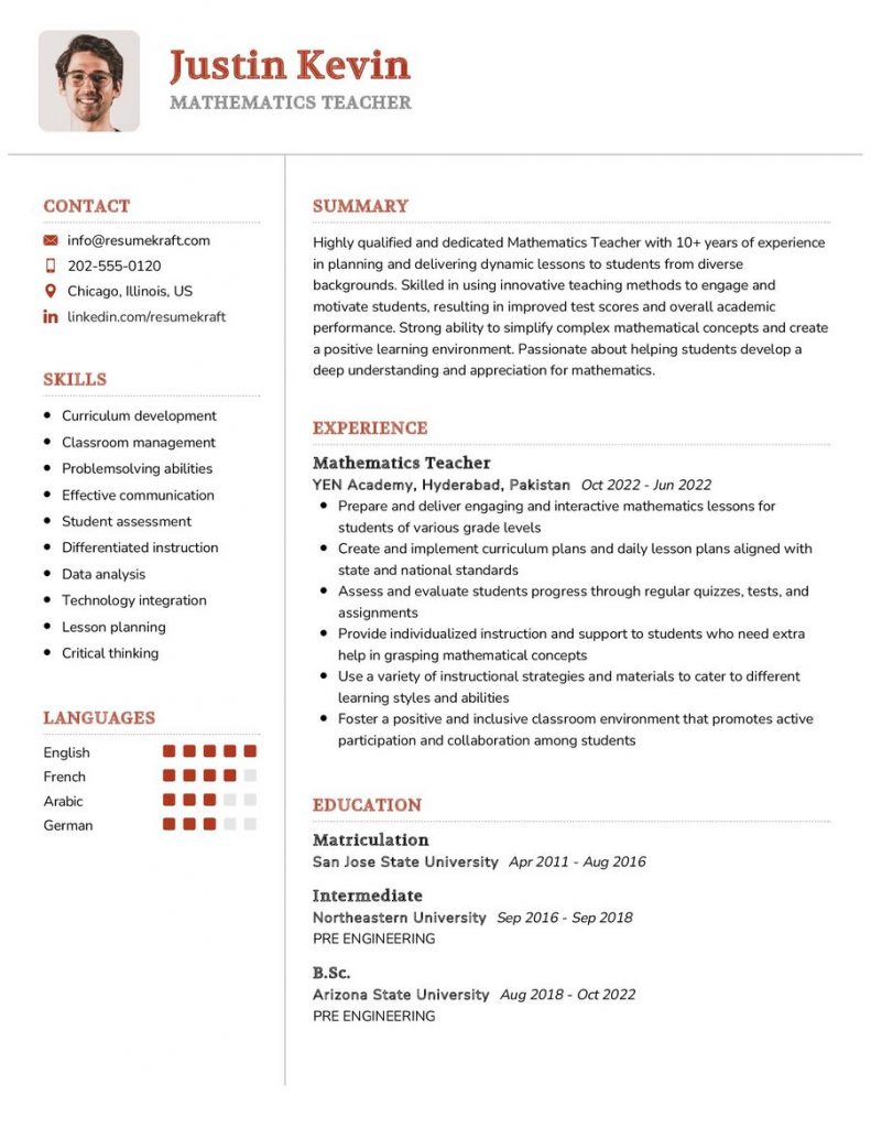 2200+ Professional Resume Samples in 2024 | ResumeKraft