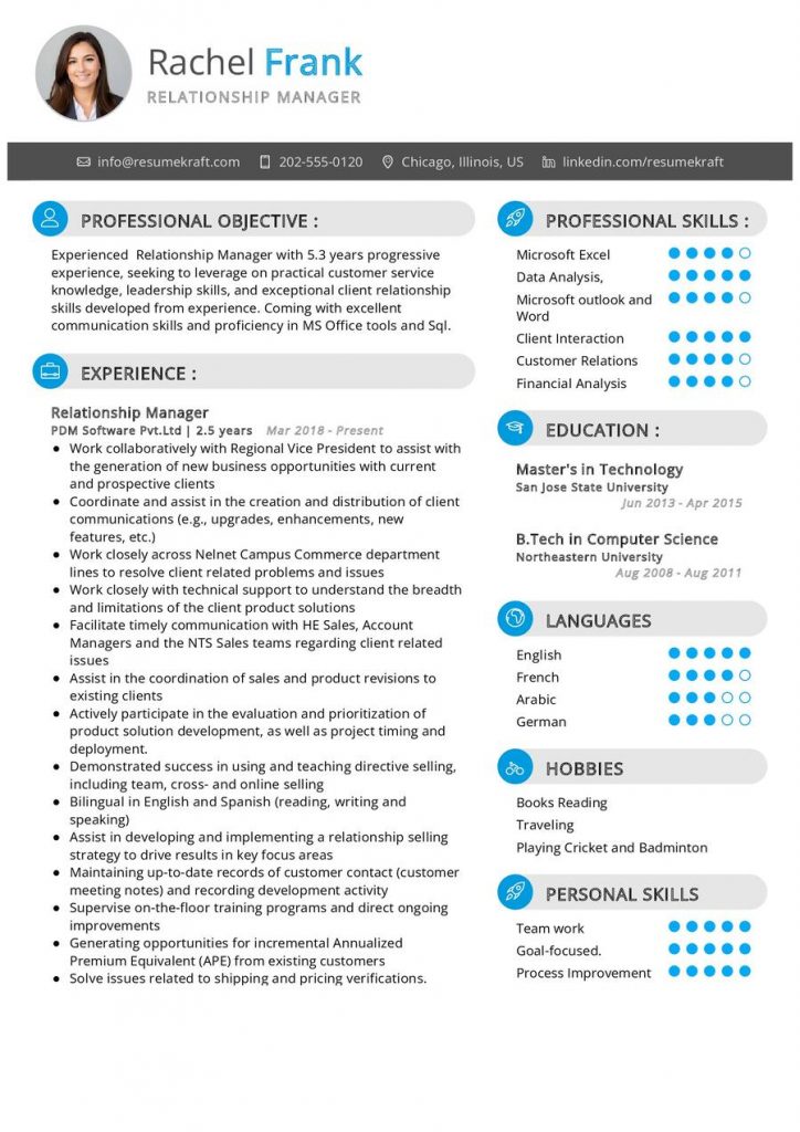 Business Resume Examples - Page 5 of 19 in 2024 - ResumeKraft