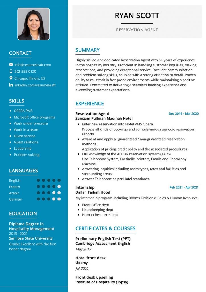 2200+ Professional Resume Samples in 2024 | ResumeKraft