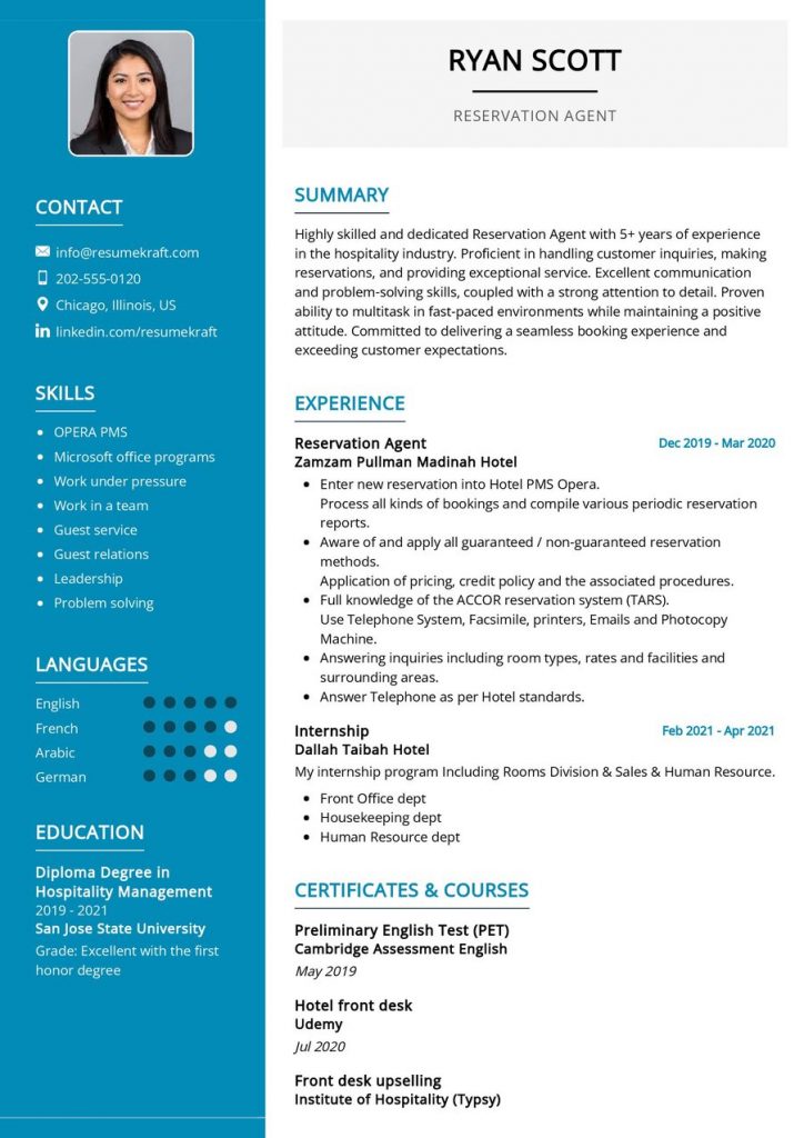 2200 Professional Resume Samples In 2025 ResumeKraft