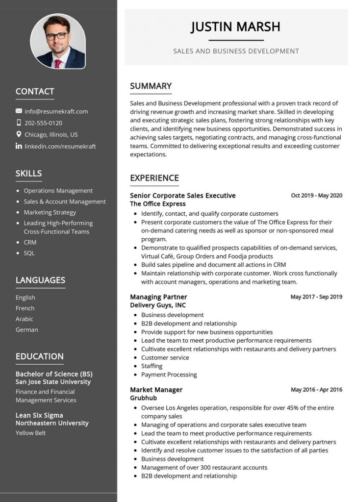 Sales and Marketing Resume Samples - Page 2 of 19 2023 - ResumeKraft