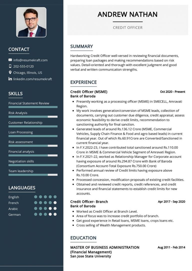 CV Samples - Page 15 of 67 in 2024 - ResumeKraft