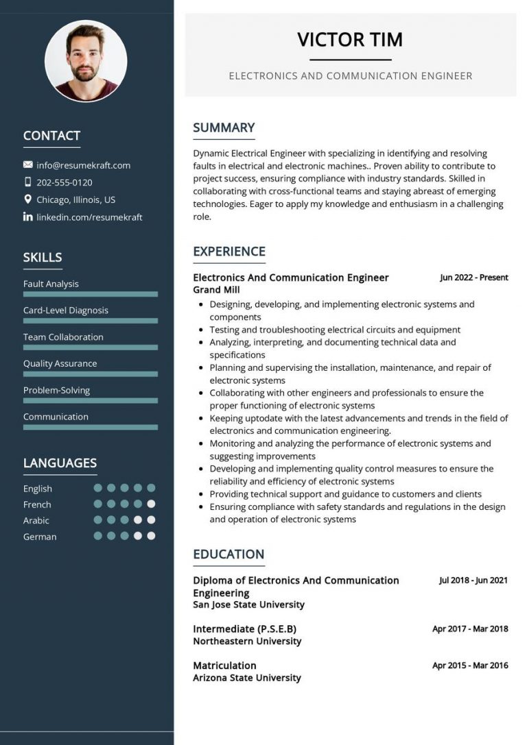 Engineering Resume Examples - Page 2 of 19 in 2024 - ResumeKraft