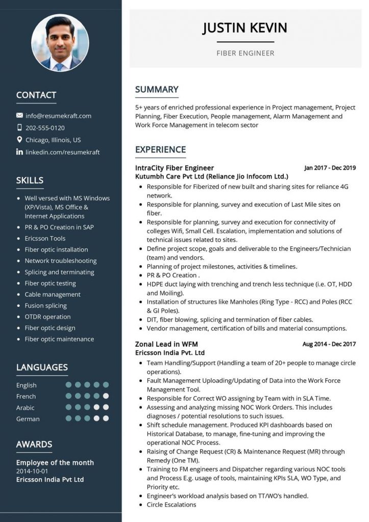 Engineering Resume Examples - Page 5 of 21 in 2024 - ResumeKraft