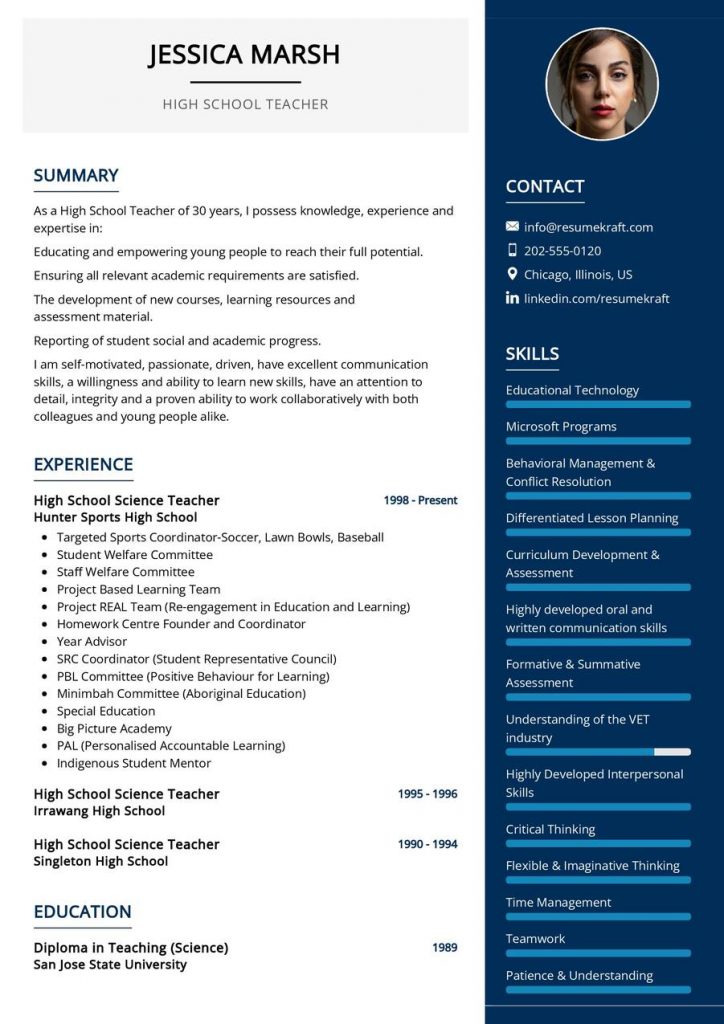 2200+ Professional Resume Samples in 2024 | ResumeKraft