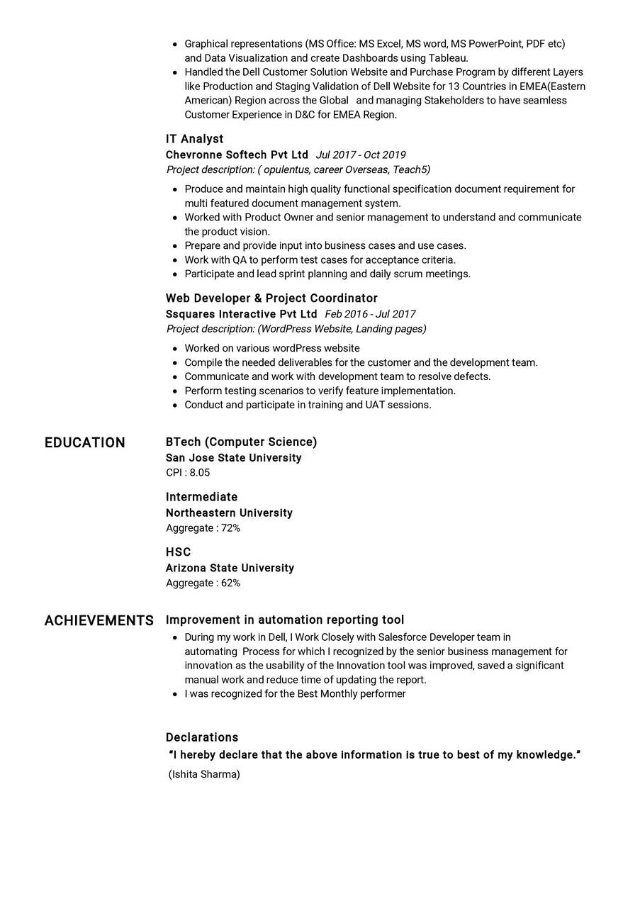 It Business Analyst Cv Example In 2024 Resumekraft 2748