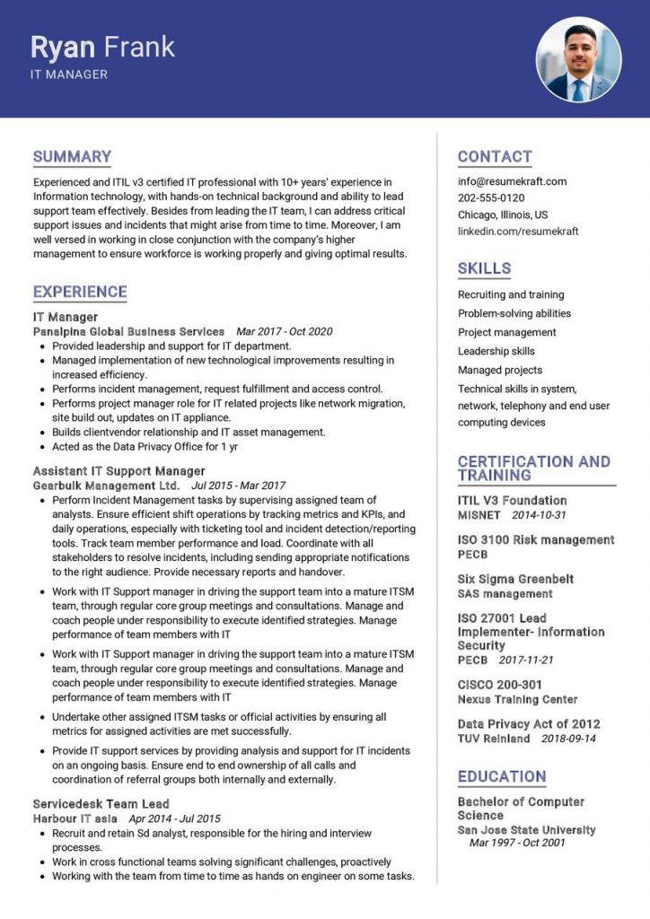 1200+ Professional Resume Samples for 2023 | ResumeKraft