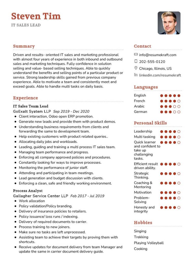 1200+ Professional Resume Samples for 2023 | ResumeKraft