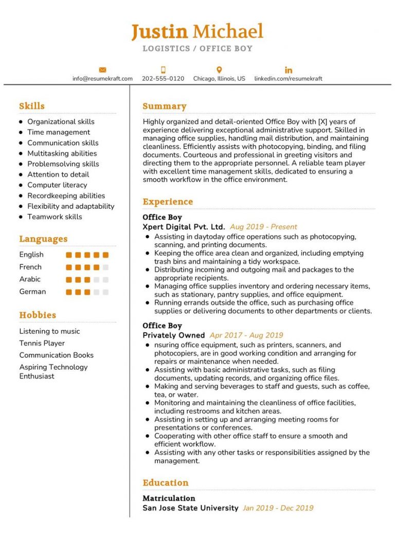 1200+ Professional Resume Samples for 2023 | ResumeKraft