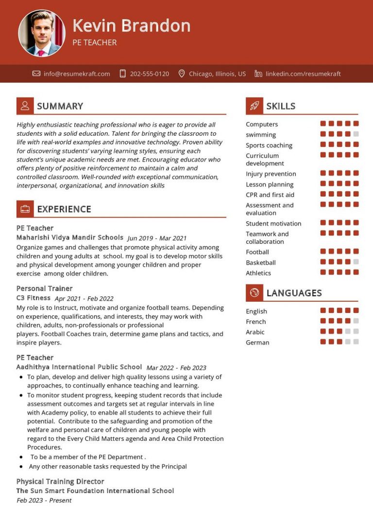 Education Resume Examples - Page 2 of 18 in 2024 - ResumeKraft