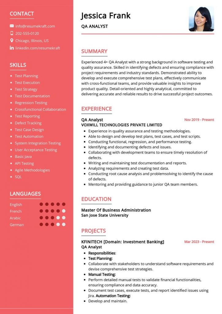 2200+ Professional Resume Samples in 2024 | ResumeKraft