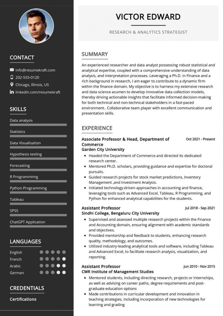 2200+ Professional Resume Samples in 2024 | ResumeKraft