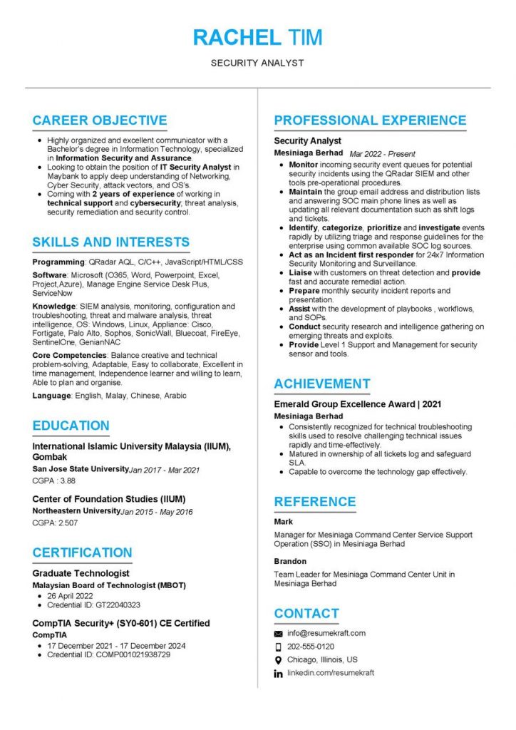 2200+ Professional Resume Samples in 2024 | ResumeKraft