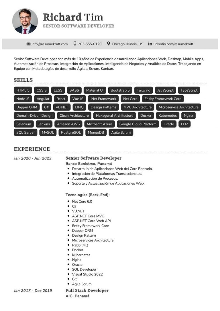 2200+ Professional Resume Samples in 2024 | ResumeKraft