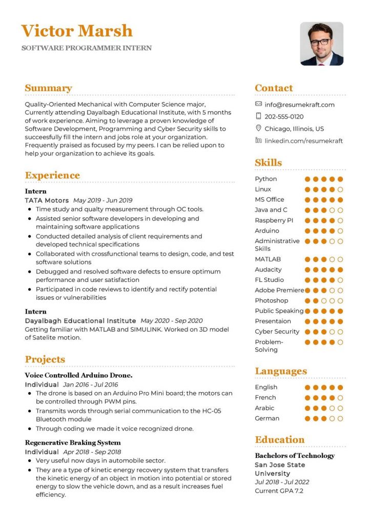 1200+ Professional Resume Samples for 2024 | ResumeKraft