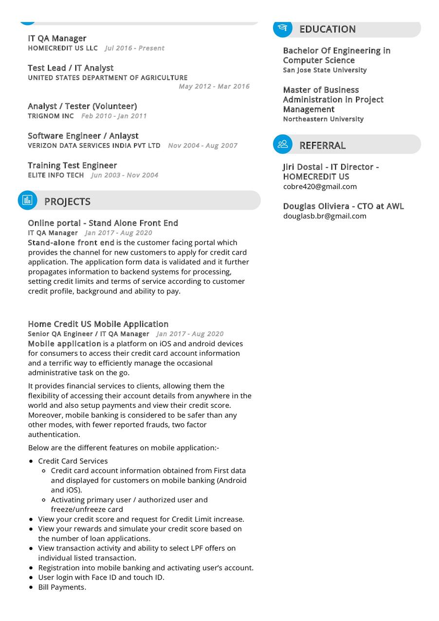 Software Quality Assurance Manager CV Example in 2024 - ResumeKraft