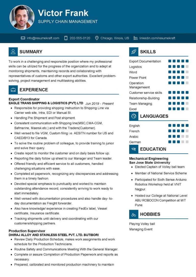 1200+ Professional Resume Samples For 2023 