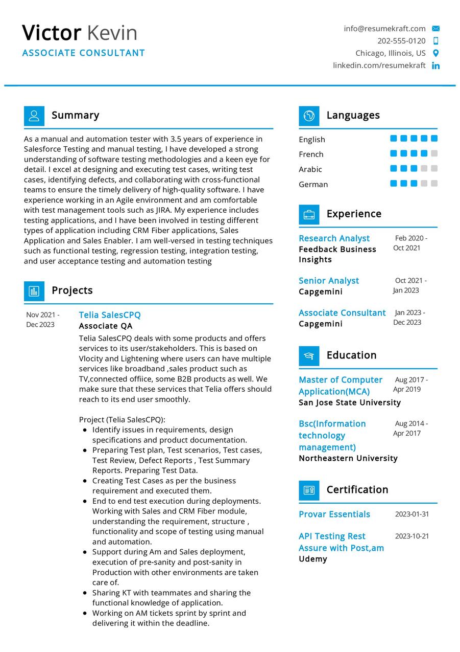 professional resume templates free download