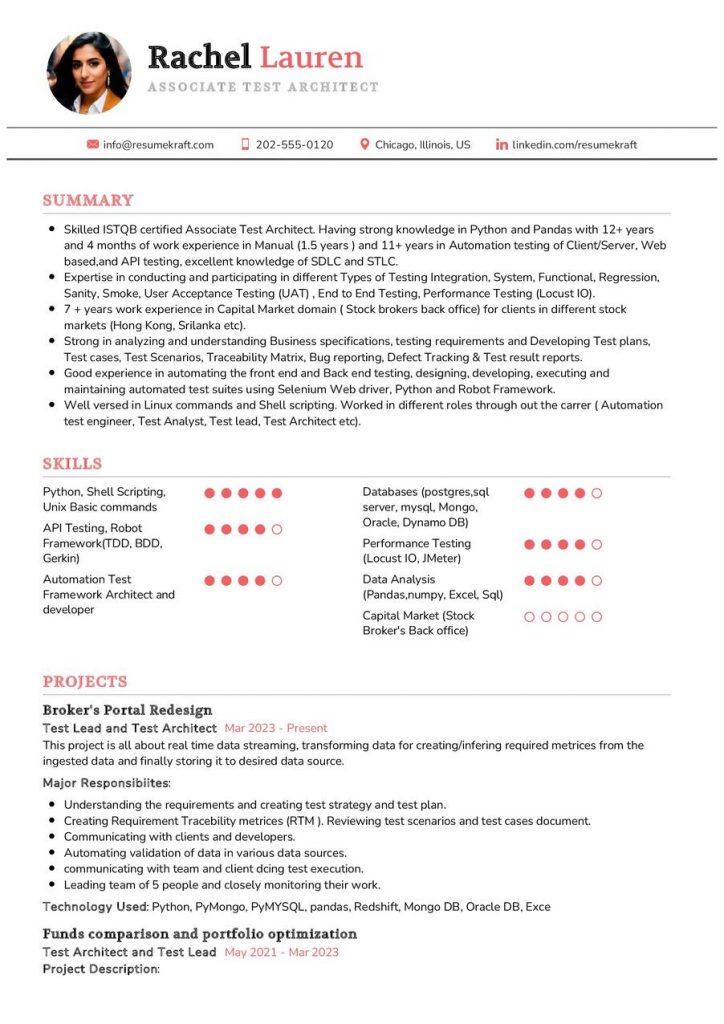 Engineering Resume Examples - Page 3 of 21 in 2024 - ResumeKraft