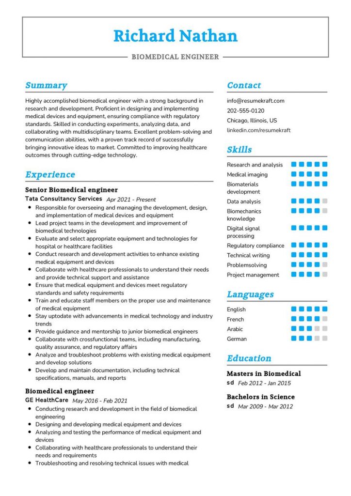 2200+ Professional Resume Samples in 2024 | ResumeKraft