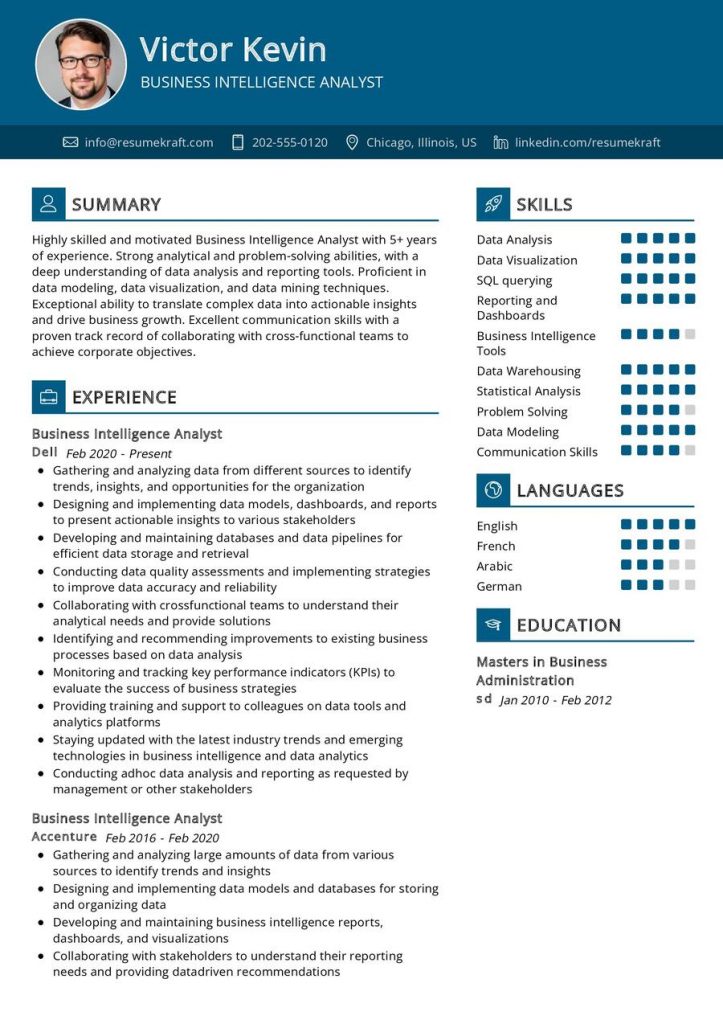 Business Resume Examples in 2024 - ResumeKraft