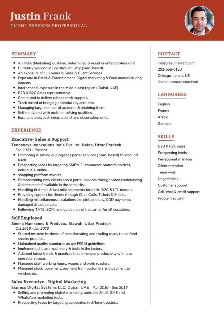 Business Resume Examples in 2024 - ResumeKraft