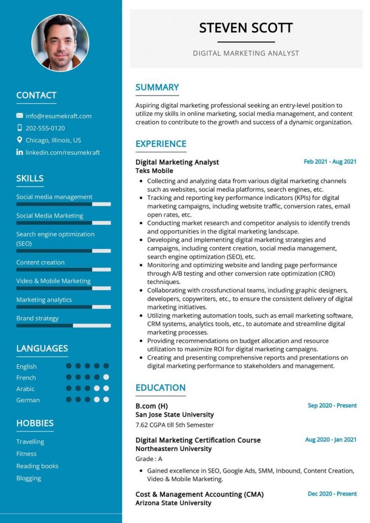 2200+ Professional Resume Samples in 2024 | ResumeKraft