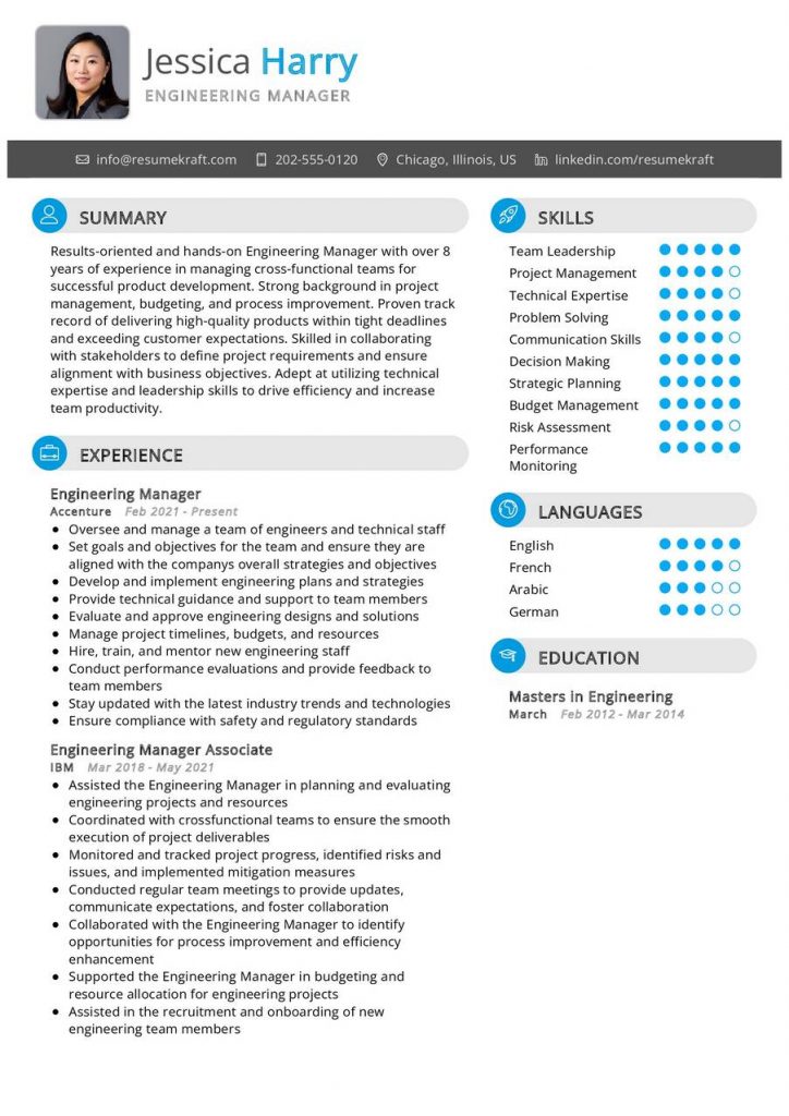 Engineering Resume Examples - Page 2 of 21 in 2024 - ResumeKraft