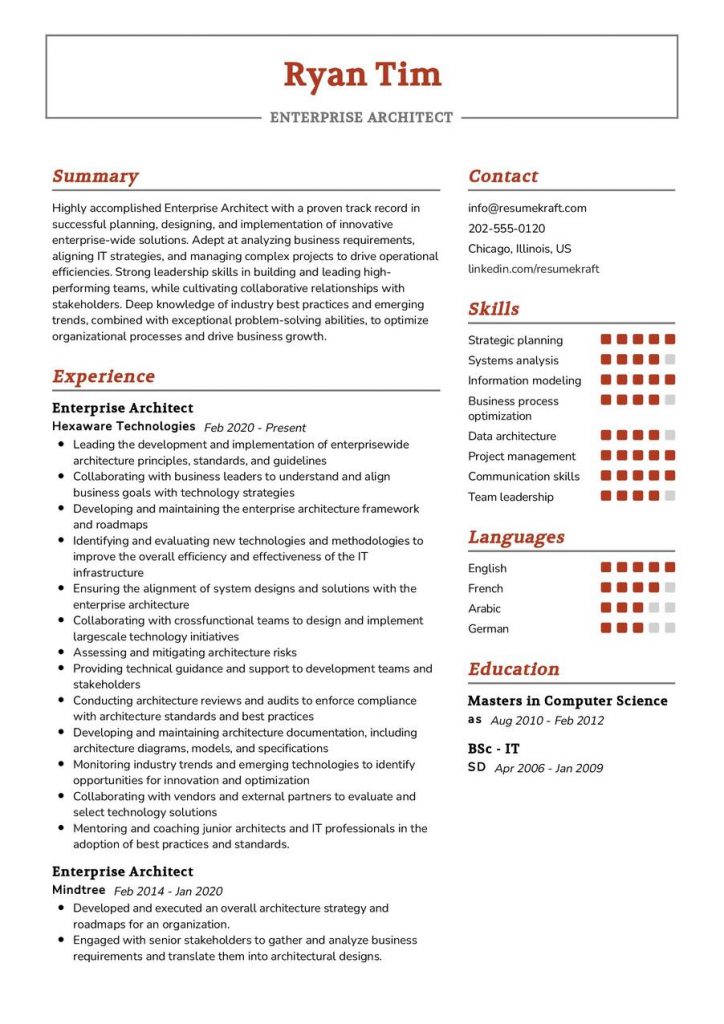 Engineering Resume Examples in 2024 - ResumeKraft