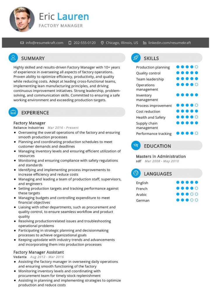 Administration Resume Samples - Page 2 of 32 in 2024 - ResumeKraft