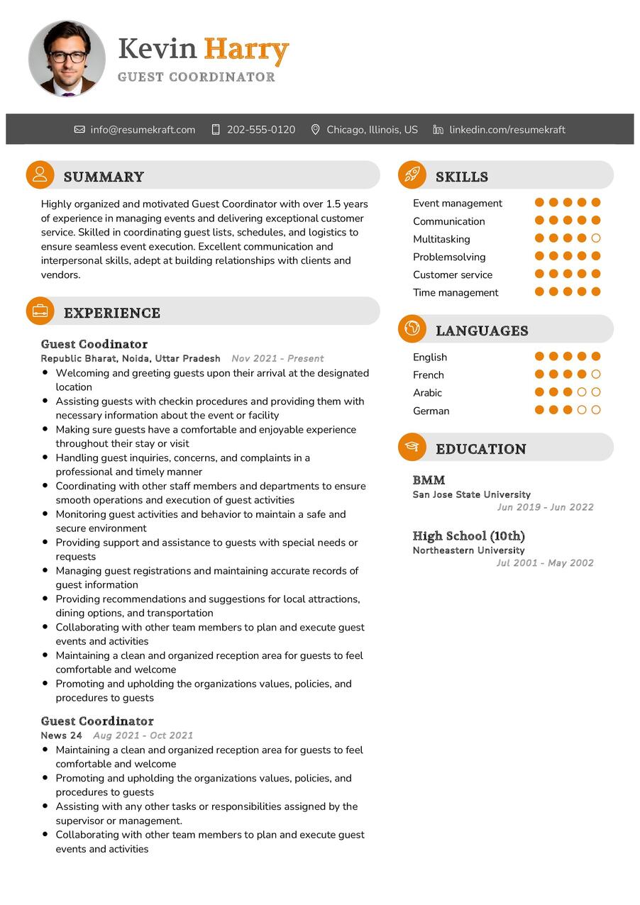 guest-coordinator-resume-sample-in-2024-resumekraft