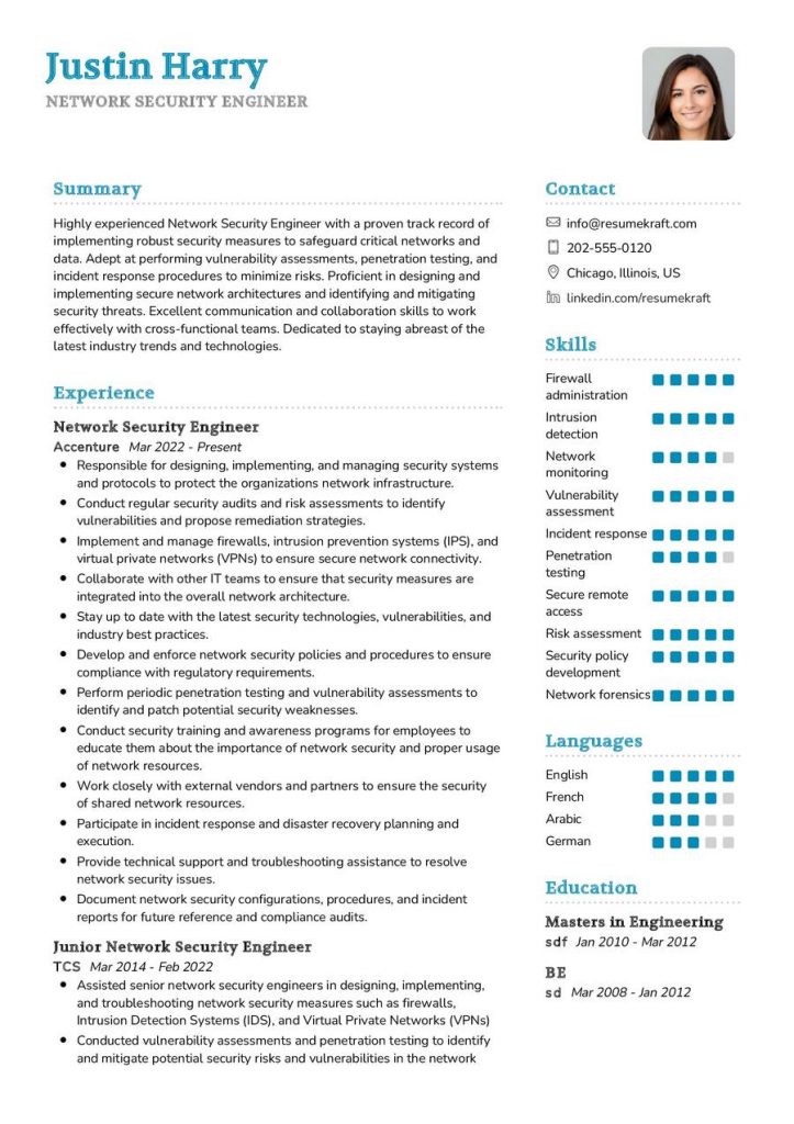 Engineering Resume Examples in 2024 - ResumeKraft