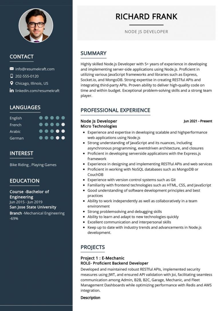 2200+ Professional Resume Samples in 2024 | ResumeKraft