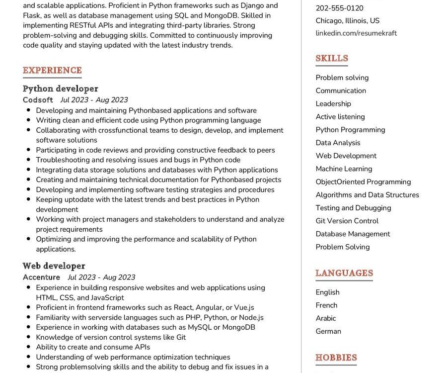 Updated Cv