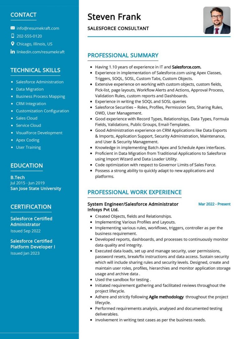 2200+ Professional Resume Samples in 2024 ResumeKraft