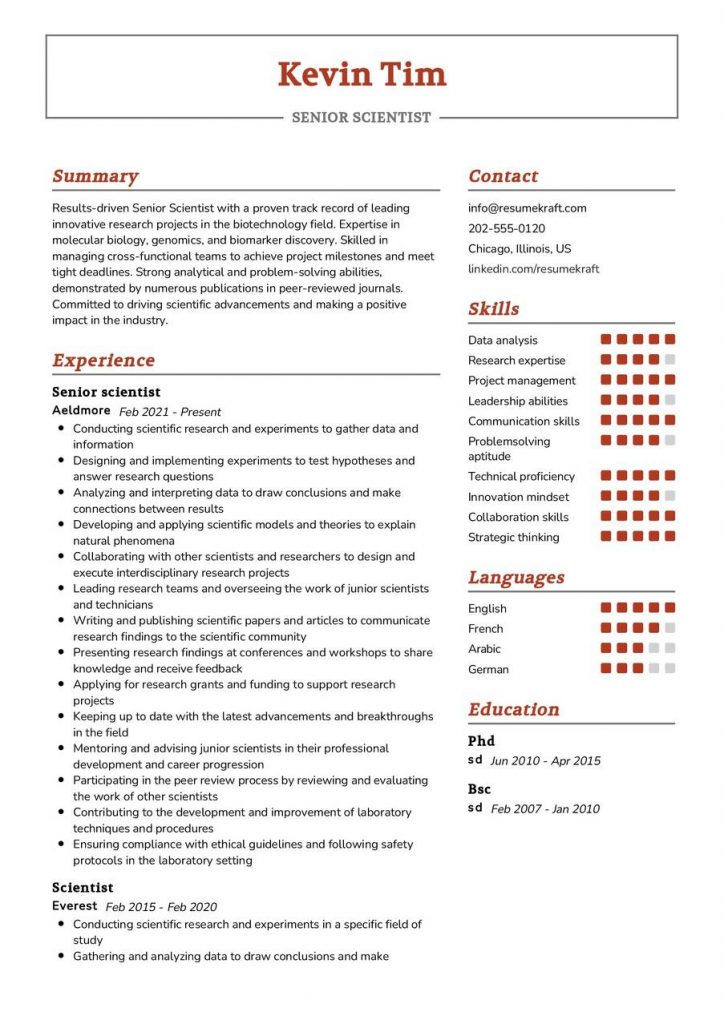 Education Resume Examples in 2024 - ResumeKraft