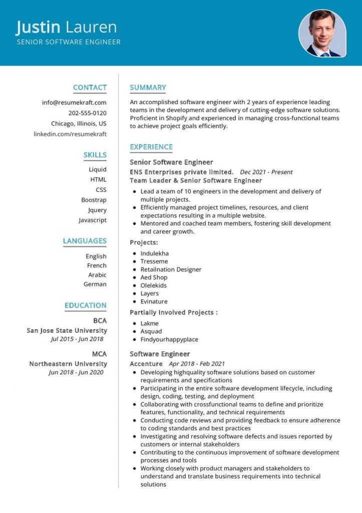 2200+ Professional Resume Samples in 2024 | ResumeKraft