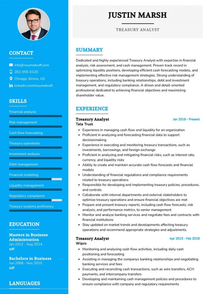 Accounting Finance Resume Samples in 2024 - ResumeKraft