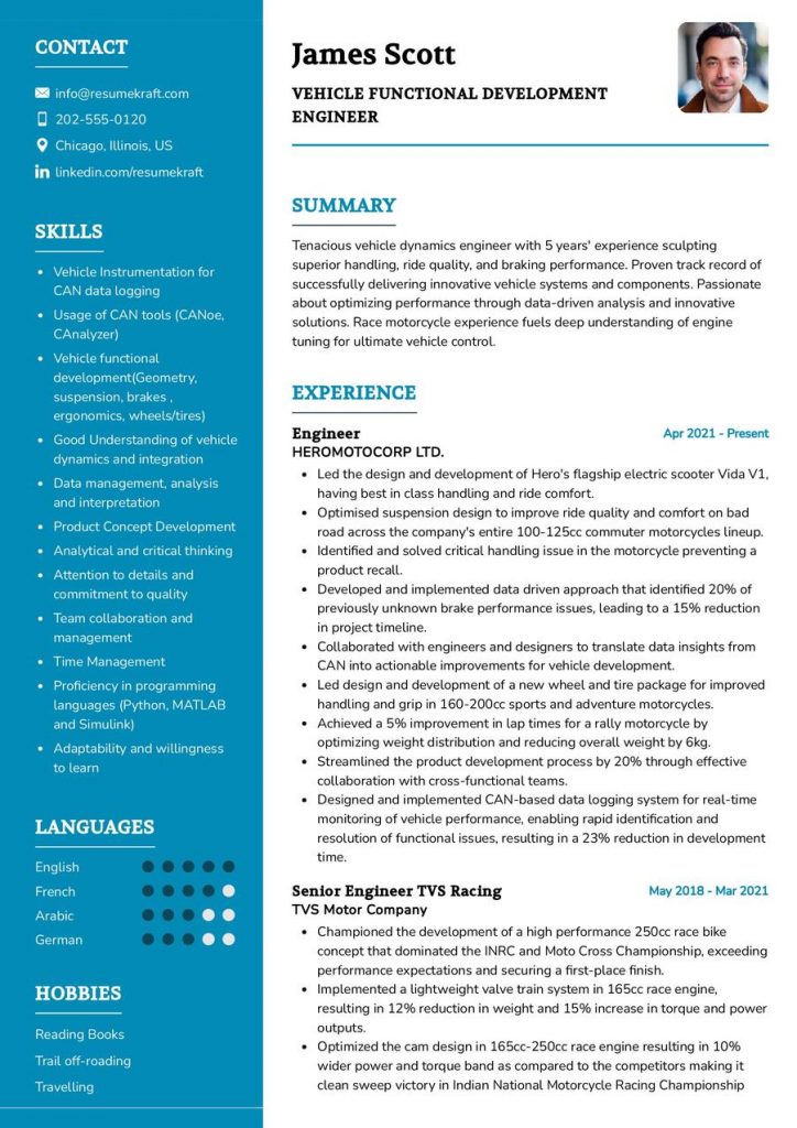 Engineering Resume Examples - Page 3 Of 21 In 2024 - Resumekraft