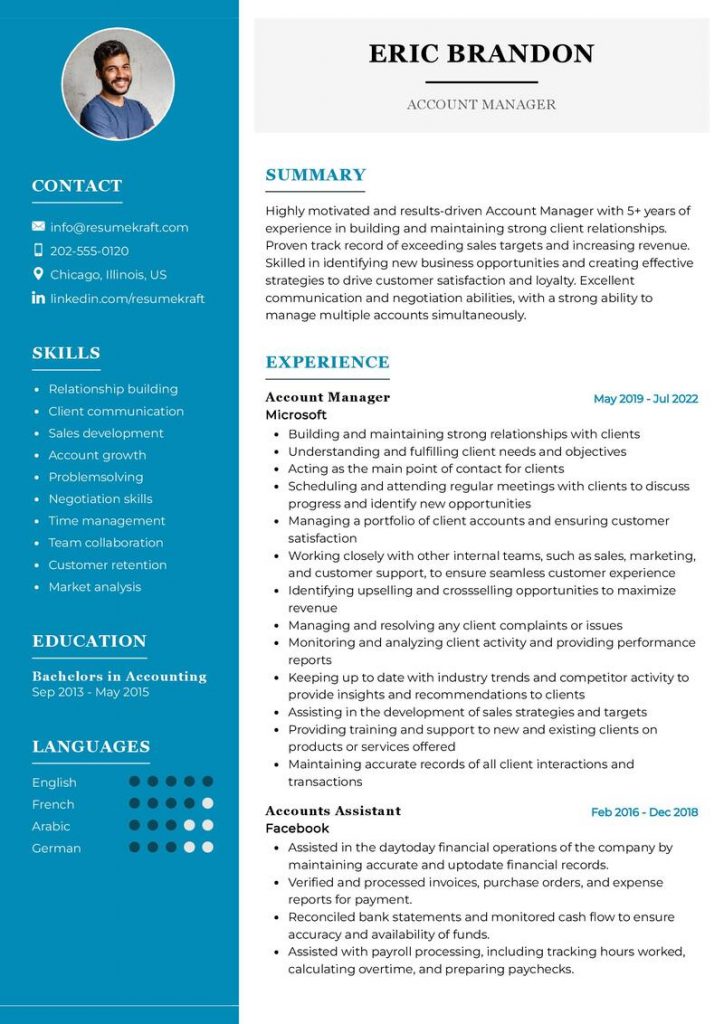 Accounting Finance Resume Samples in 2024 - ResumeKraft