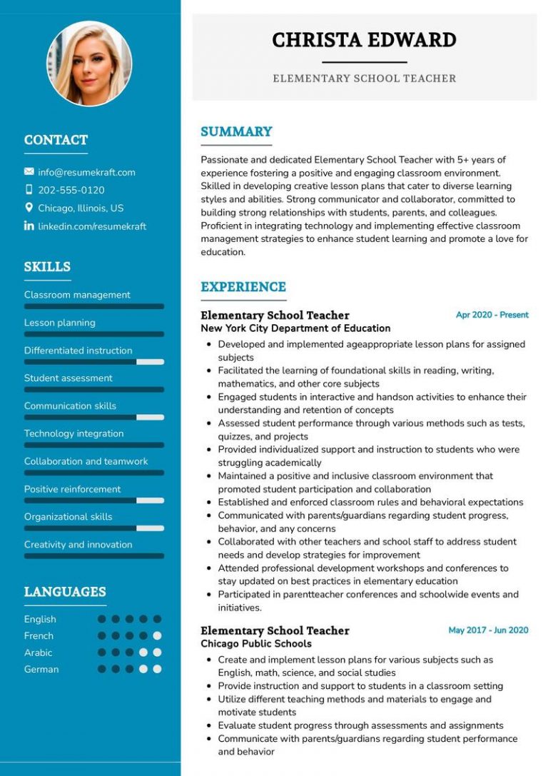 Education Resume Examples In 2024 - Resumekraft