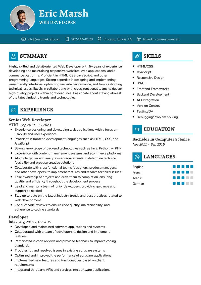 2200+ Professional Resume Samples in 2024 | ResumeKraft