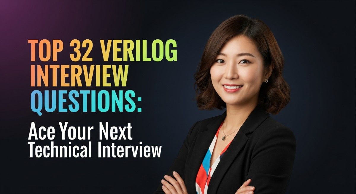 Top 32 Verilog Interview Questions Ace Your Next Technical Interview