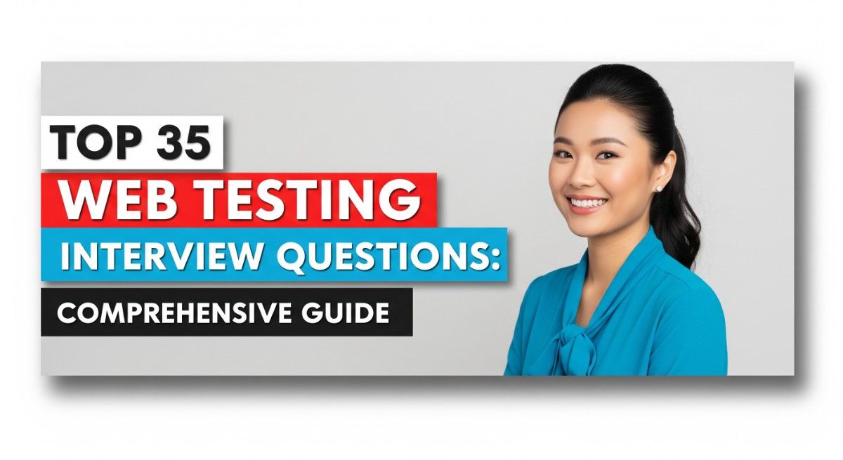 Top 35 Web Testing Interview Questions Comprehensive Guide