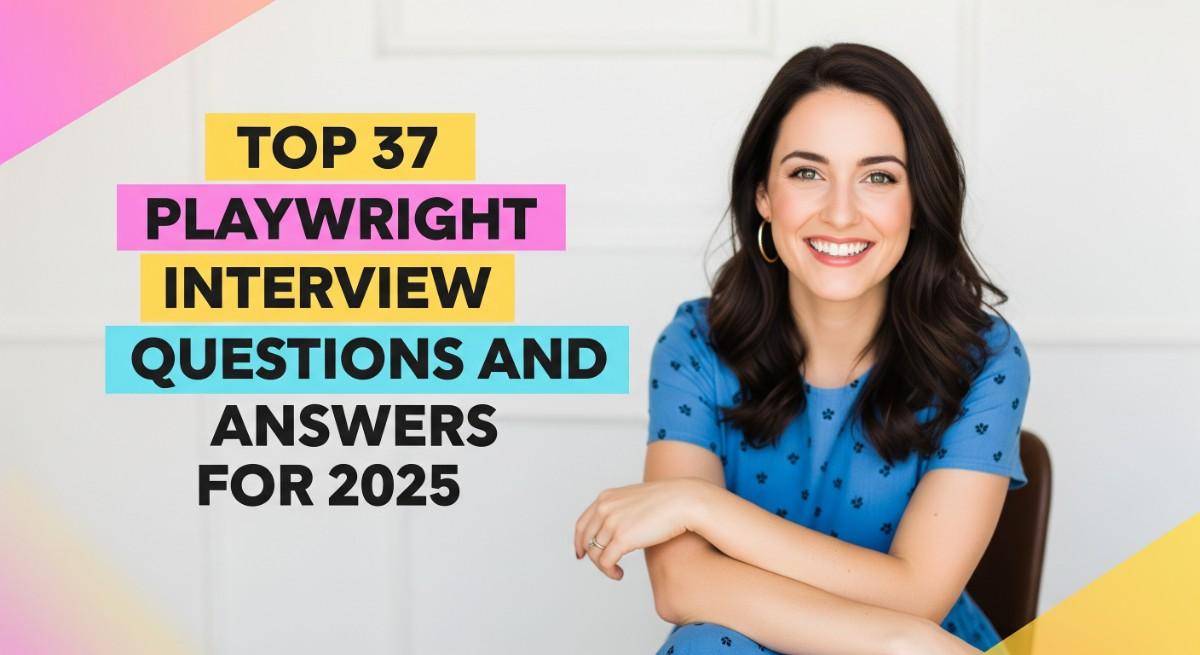 Top 37 Playwright Interview Questions and Answers