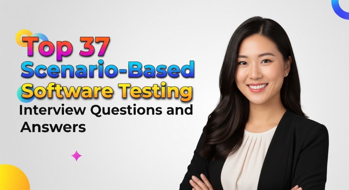 Top 37 Scenario-Based Software Testing Interview Questions and Answers